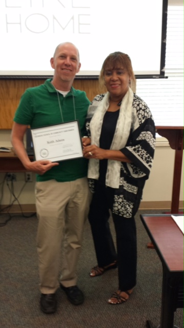 Keith Adams - Presidents Award