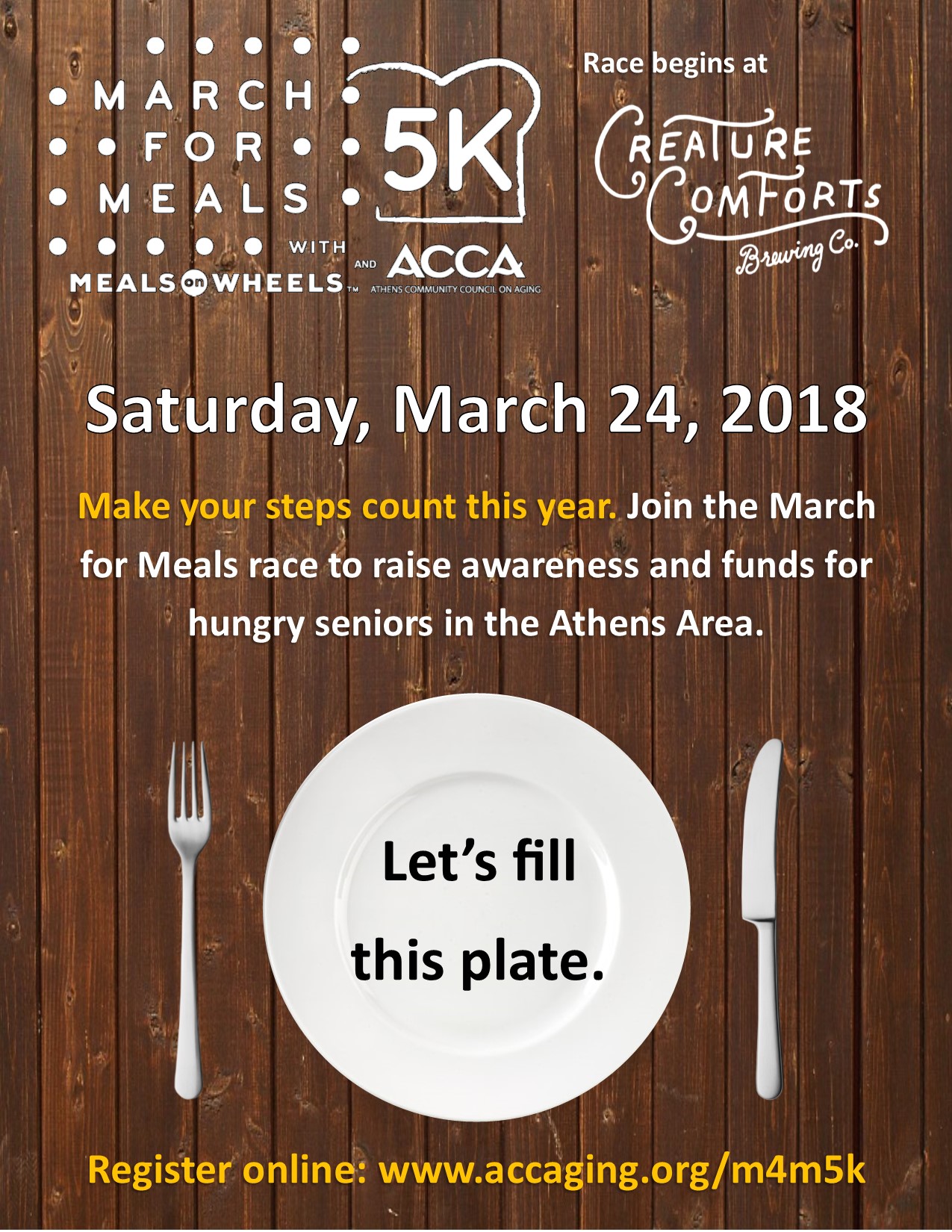 2018 March for Meals 5K