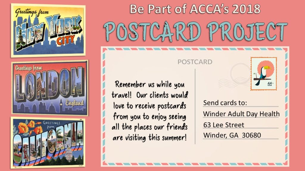 ACCA Launches Their First Postcard Project Athens Community Council
