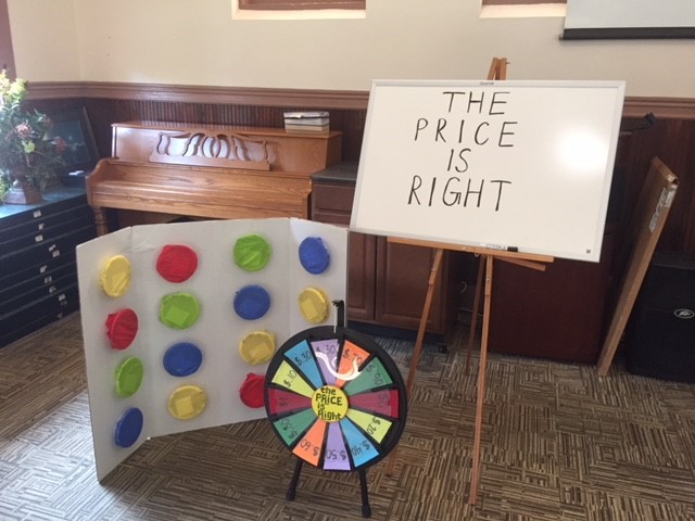 The ACCA hosts our own “The Price is Right” game show