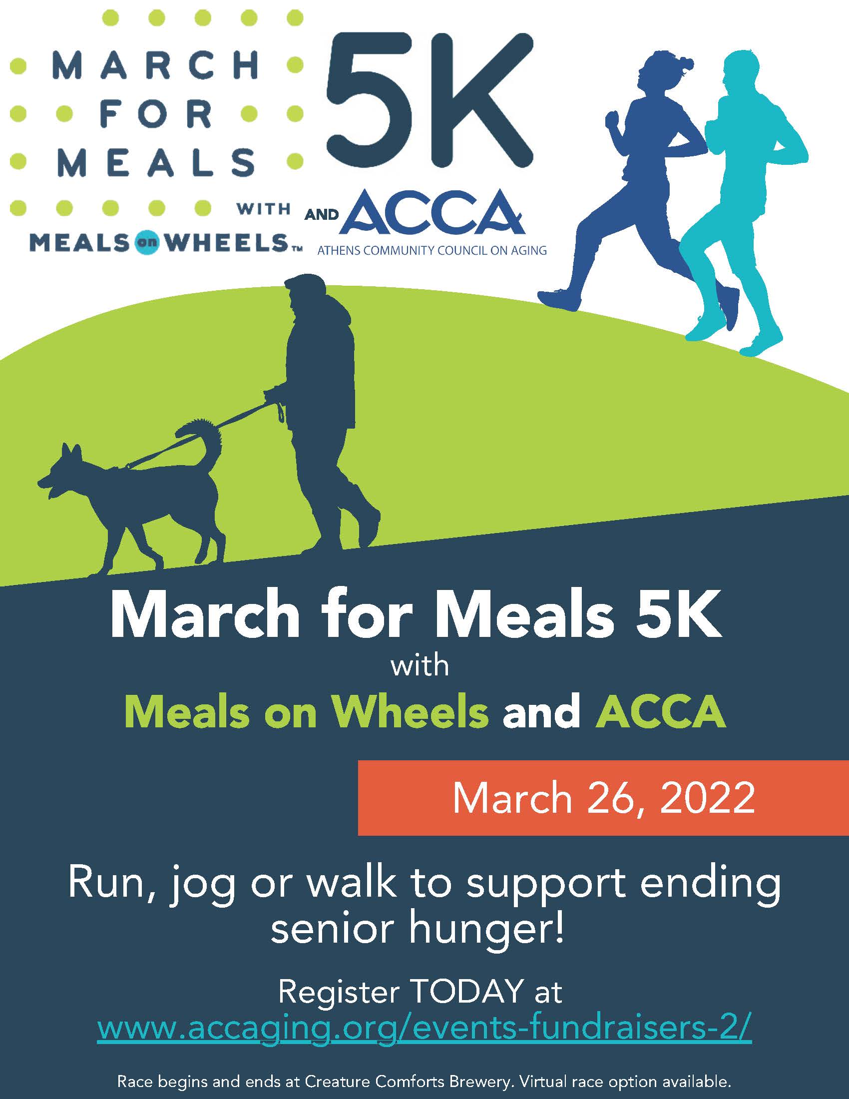 Registration now open for the 12th Annual March for Meals 5K!